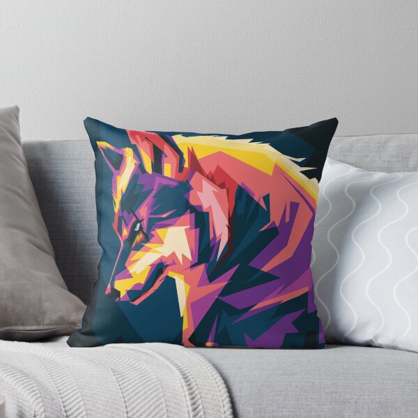 Aperçu de l'œuvre Loup en colère créée et vendue par ShurikenStore.