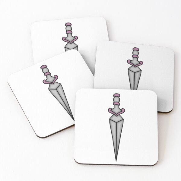 Item preview, Traditional Tattoo Style Sword Pink designed and sold by samm6n.