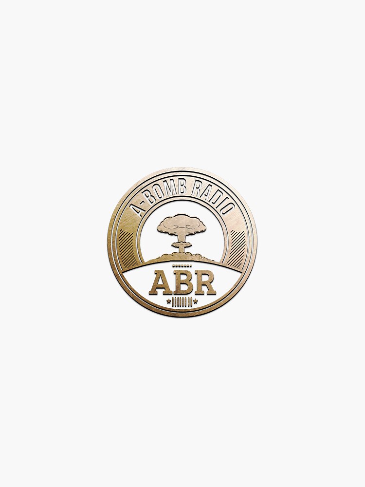 A-Bomb Radio Stickers by AtomicWolf