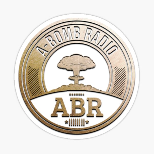 A-Bomb Radio Stickers Sticker