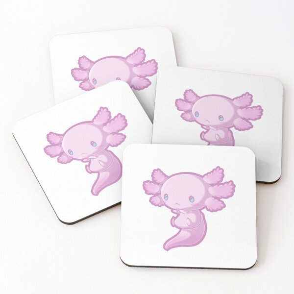 Item preview, Axolotl Happy Cute Salamander designed and sold by ABZDesigner.