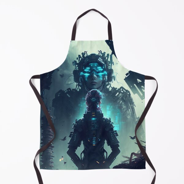 Item preview, Cyberpunk Deity designed and sold by AICreateWorlds.