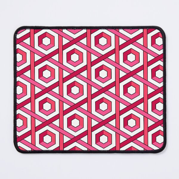 Item preview, Hexagons Red White designed and sold by Girih.