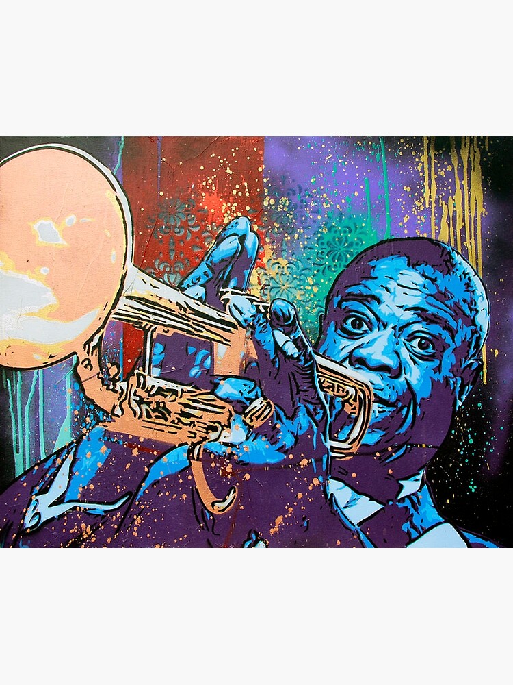 Discover Louis Armstrong Pop Canvas