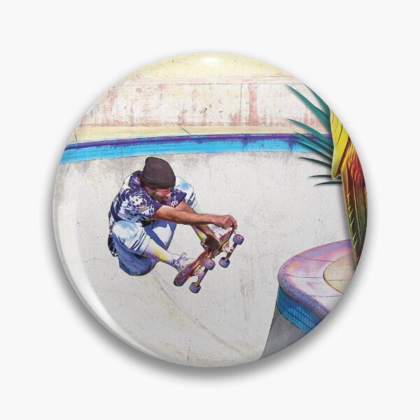 Item preview, Skatepark Skateboarder Off The Lip designed and sold by Waves.