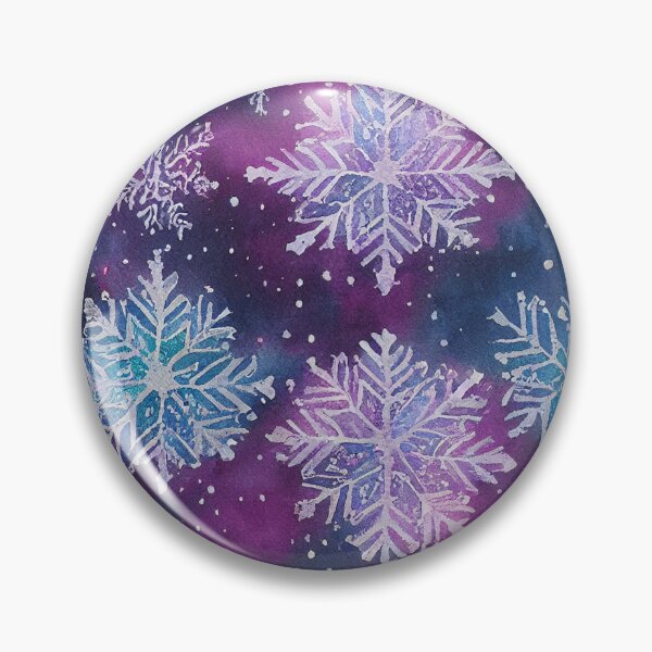 Item preview, Purplish Blueish Snowflakes designed and sold by Red-Alien.