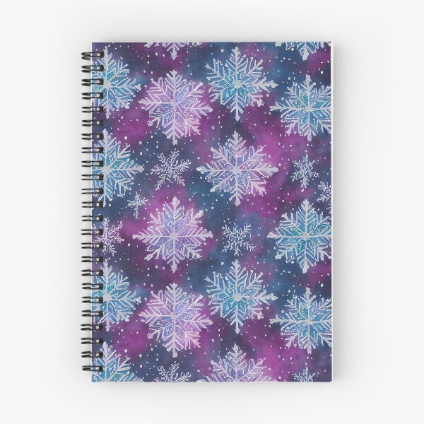 Item preview, Purplish Blueish Snowflakes designed and sold by Red-Alien.