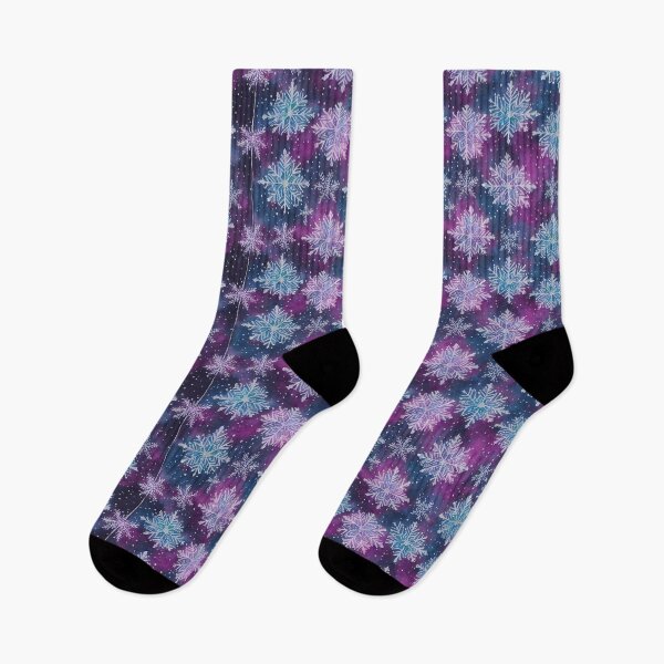 Item preview, Purplish Blueish Snowflakes designed and sold by Red-Alien.