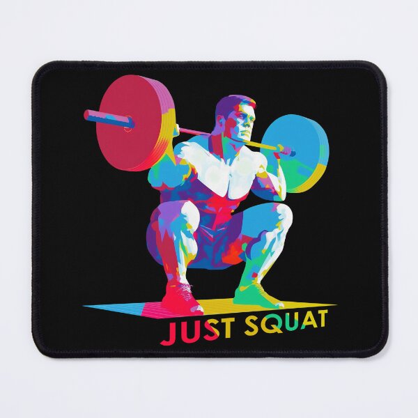 Item preview, Just Squat - Squatting Bodybuilder designed and sold by Bondoboxy.