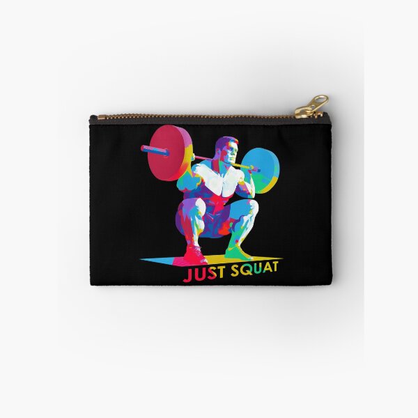 Item preview, Just Squat - Squatting Bodybuilder designed and sold by Bondoboxy.