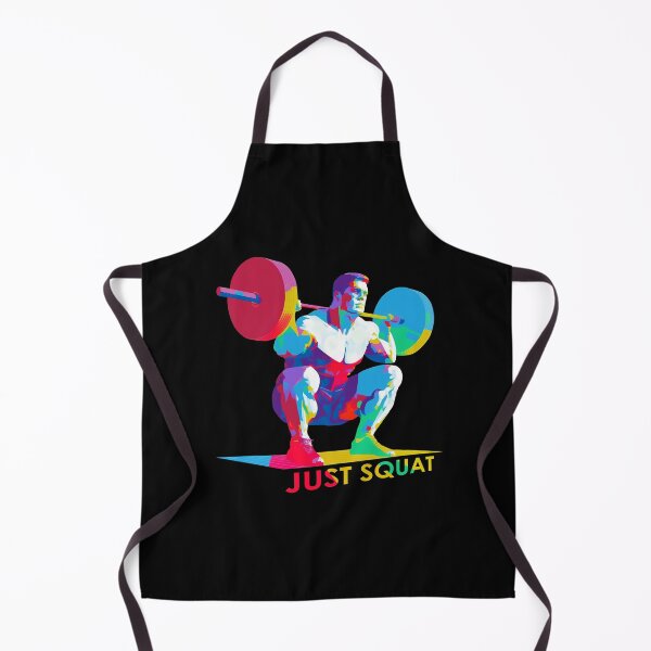 Item preview, Just Squat - Squatting Bodybuilder designed and sold by Bondoboxy.