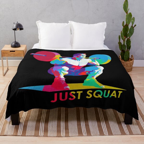Item preview, Just Squat - Squatting Bodybuilder designed and sold by Bondoboxy.