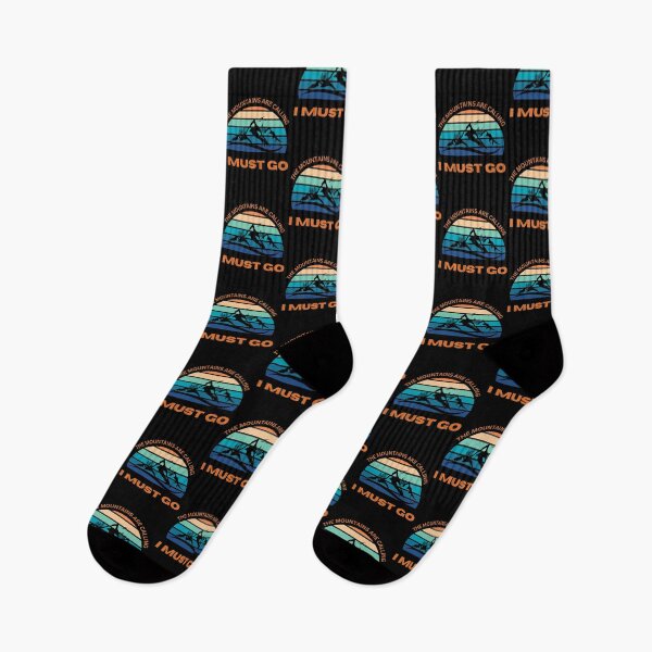 Item preview, The Mountains Are Calling And I must Go designed and sold by Elatty.