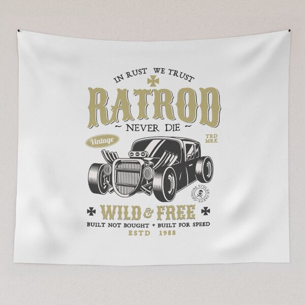 Item preview, RATROD NEVER DIE designed and sold by rmrc28.