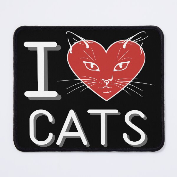 Item preview, I love cats designed and sold by The-Blue-Feline.