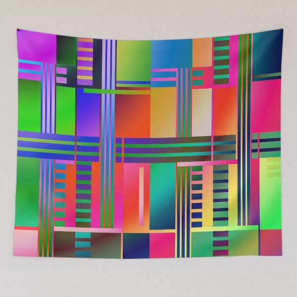 Item preview, APARTMENTS Abstract Line  Geometric designed and sold by Sharon Schwalbe.