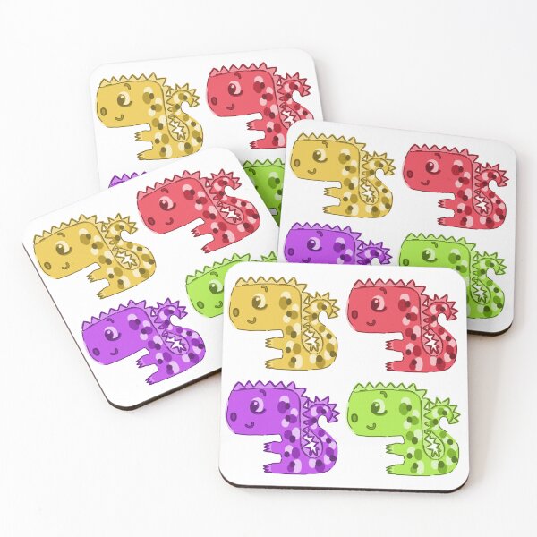 Item preview, Rainbow Dinos designed and sold by Elisabeth Hardman.