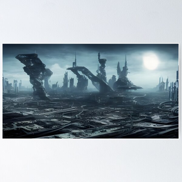 Item preview, Dystopian cities #21 designed and sold by Elmuthalleth.