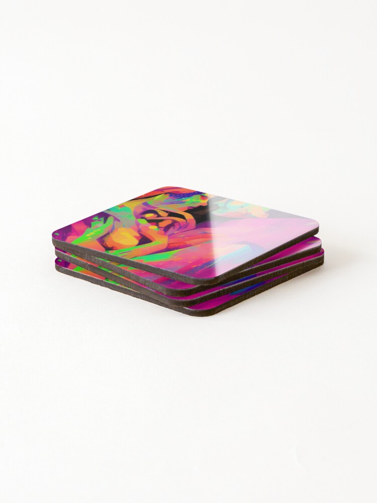 Thumbnail 4 of 5, Coasters (Set of 4), Sentience designed and sold by dida80.