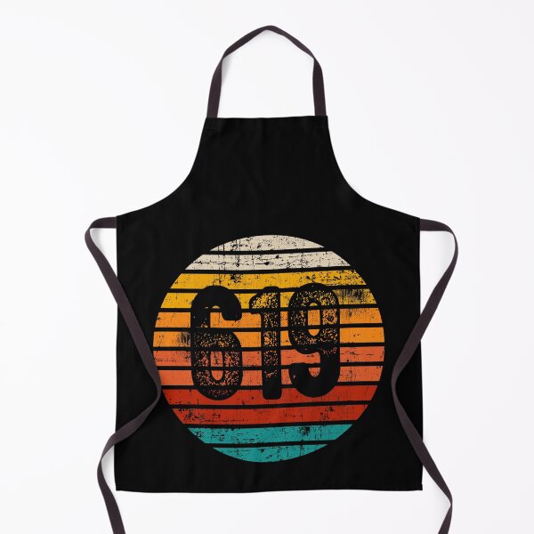 Item preview, Distressed Vintage Sunset 619 Area Code designed and sold by Gold Wings Tees.