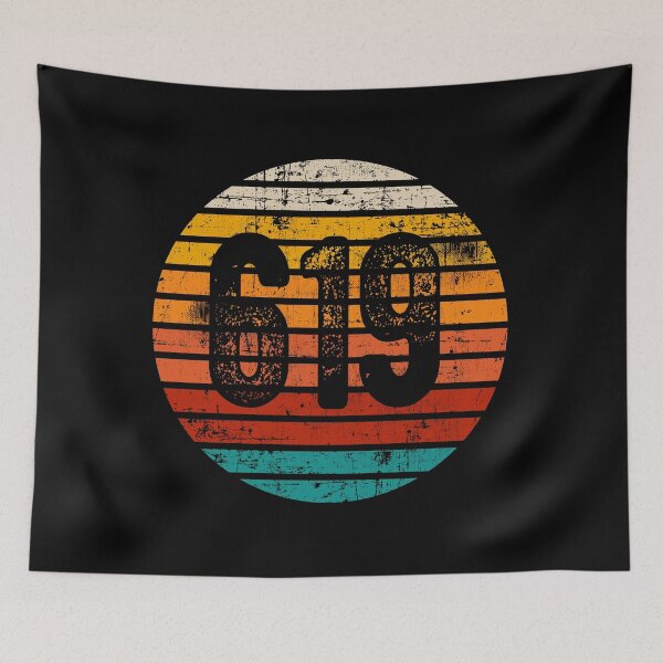 Item preview, Distressed Vintage Sunset 619 Area Code designed and sold by Gold Wings Tees.