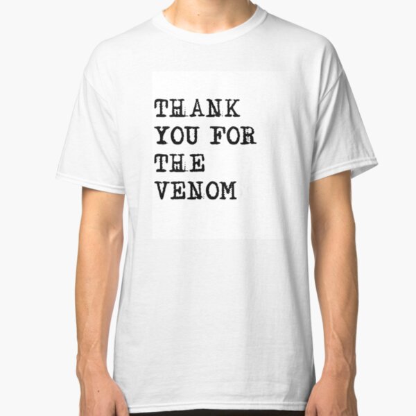 gerard way thank you for the venom shirt