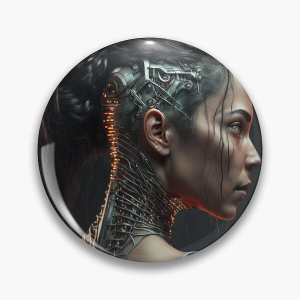 Item preview, Cyberpunk Augmented Female designed and sold by AICreateWorlds.
