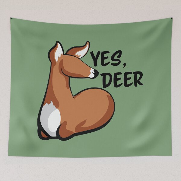 Item preview, Yes, Deer designed and sold by InkLayer.