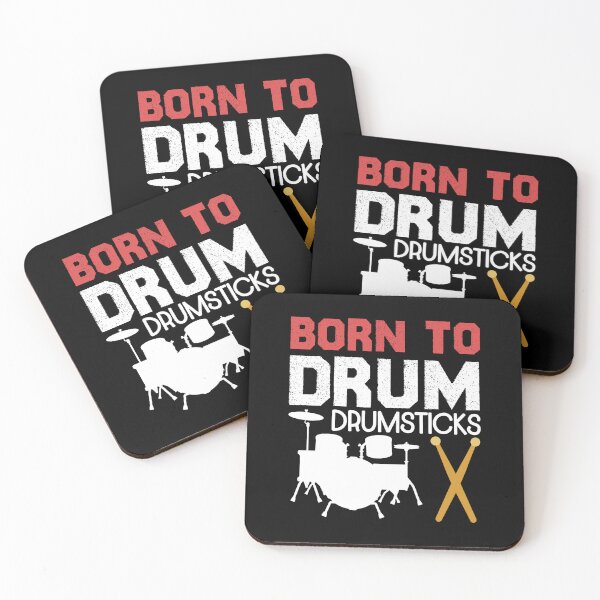 Item preview, Born To Drum Drumsticks Cool Drummer Band music Lover designed and sold by esbaysbai.