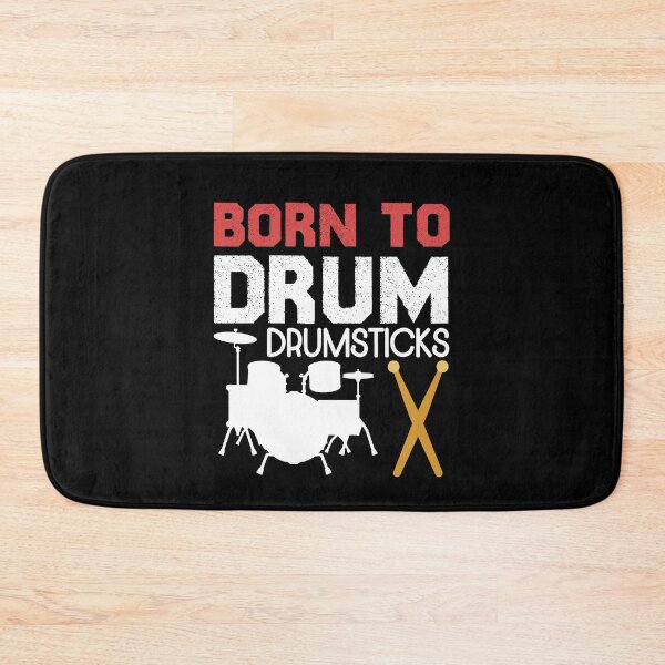 Item preview, Born To Drum Drumsticks Cool Drummer Band music Lover designed and sold by esbaysbai.