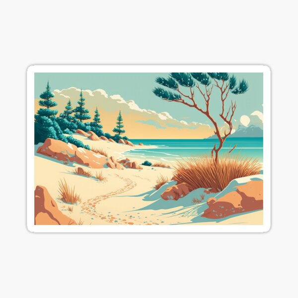 Item preview, Seaside Serenity designed and sold by fAIctory.