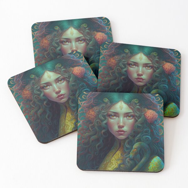 Item preview, Woman Fantasy Art Portrait designed and sold by Juliascutecornr.