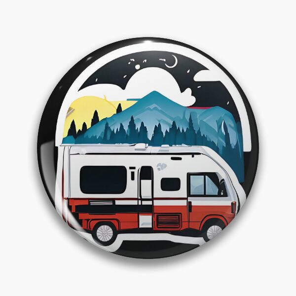Item preview, Abstract Camper and Mountain Adventure Design designed and sold by Litheon.