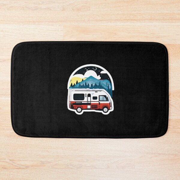 Item preview, Abstract Camper and Mountain Adventure Design designed and sold by Litheon.