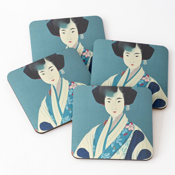 Item preview, Japanese Print Style Lady designed and sold by Myriam Iart.
