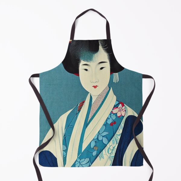 Item preview, Japanese Print Style Lady designed and sold by Myriam Iart.