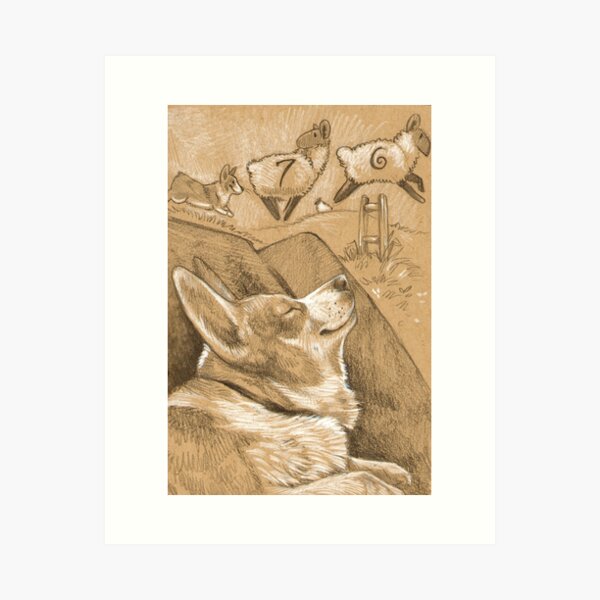 Herding Dreams Art Print