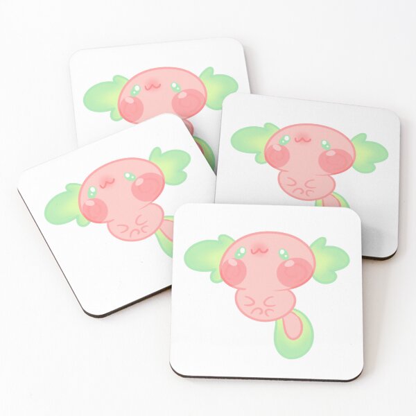 Item preview, Axolotl Happy Cute Salamander designed and sold by ABZDesigner.