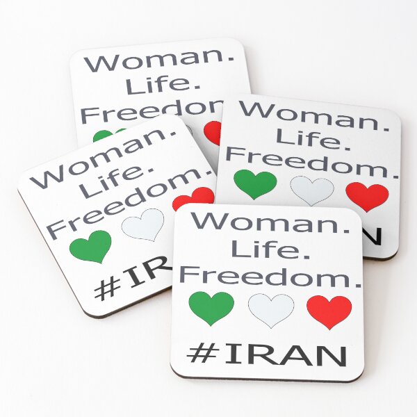Item preview, Iran Woman Life Freedom designed and sold by ZapandZam.