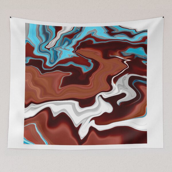 Item preview, Fluid Abstract Pattern 1829 designed and sold by Holidays77.