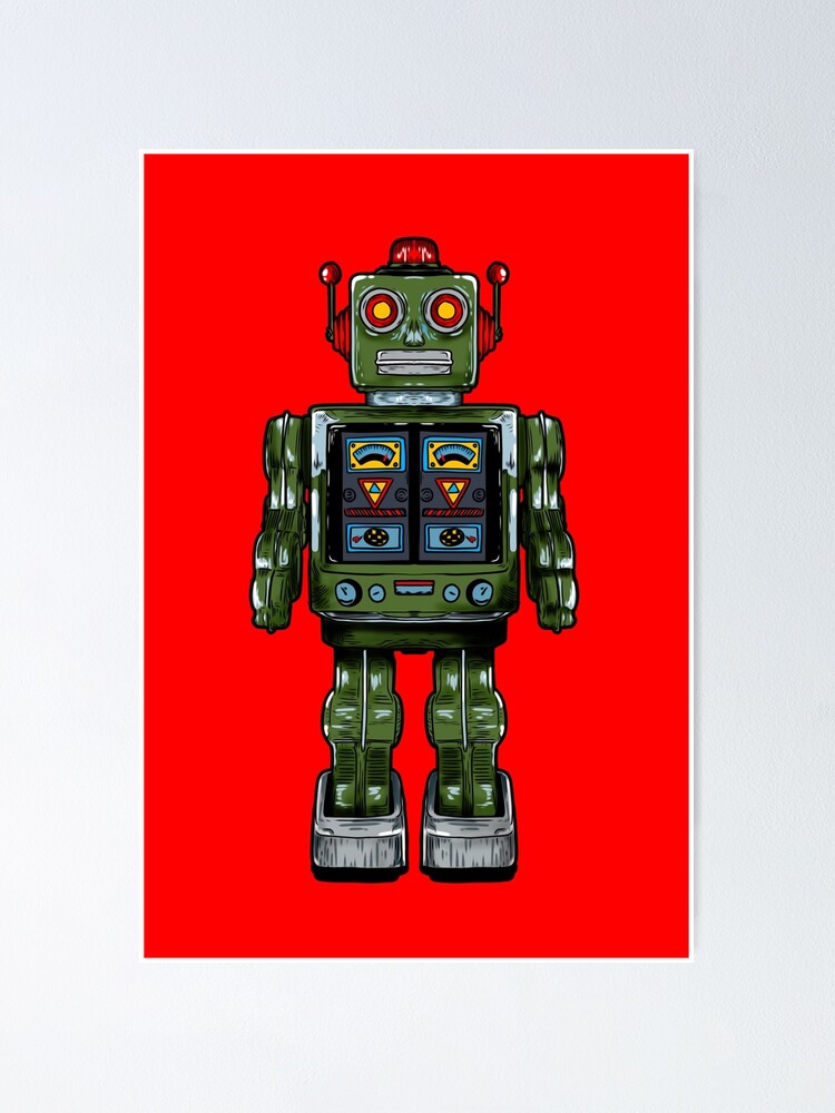 "Robot" Poster for Sale by HarleyWarren Redbubble