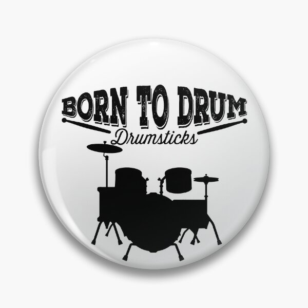 Item preview, Born To Drum Drumsticks Cool Drummer Band music Lover designed and sold by esbaysbai.
