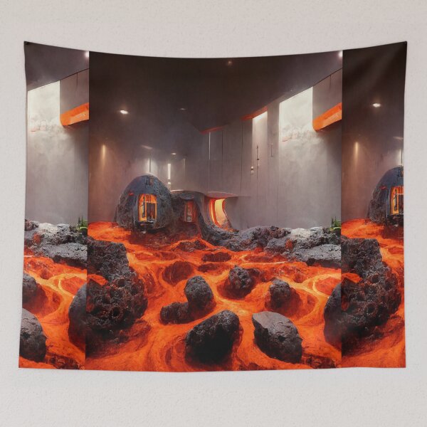 Item preview, Planet Warz - Molten R - Molten Core Room "Planet Sportzone 03" designed and sold by Brazz Official.