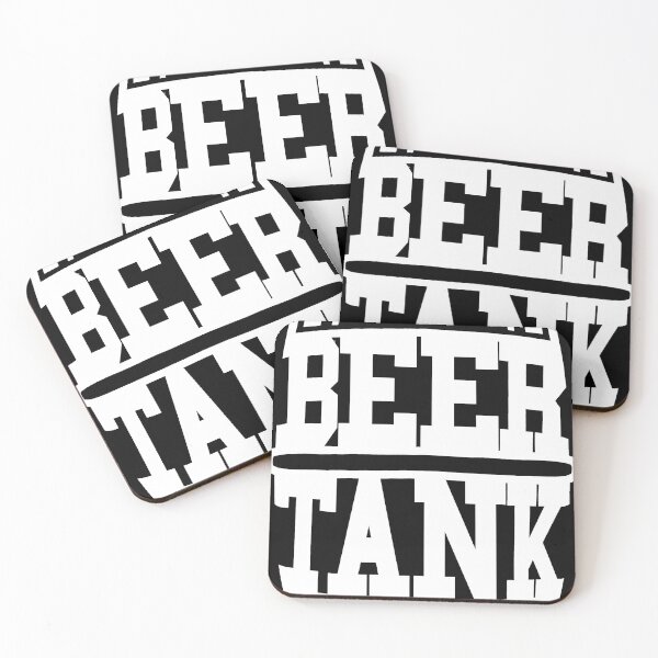 Item preview, BEER TANK (White Text) designed and sold by Hank Marino.