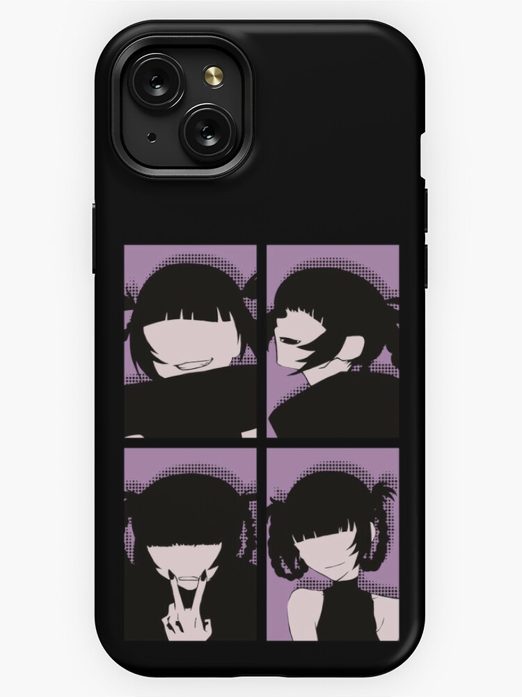 Call of the Night Anime Characters Nazuna Nanakusa Faceless in Cool 4  Panels Pop Art Style - Nazuna - Phone Case