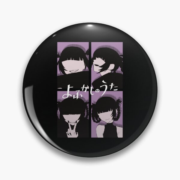 Call of the Night or Yofukashi no Uta Anime Characters Nazuna Nanakusa Face  without Eyes in Cool 4 Panels Pop Art Style Sticker for Sale by  Animangapoi