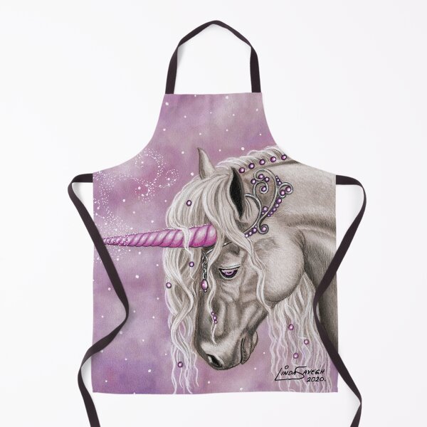 Item preview, Amethyst Unicorn designed and sold by LindaSayeghArt.