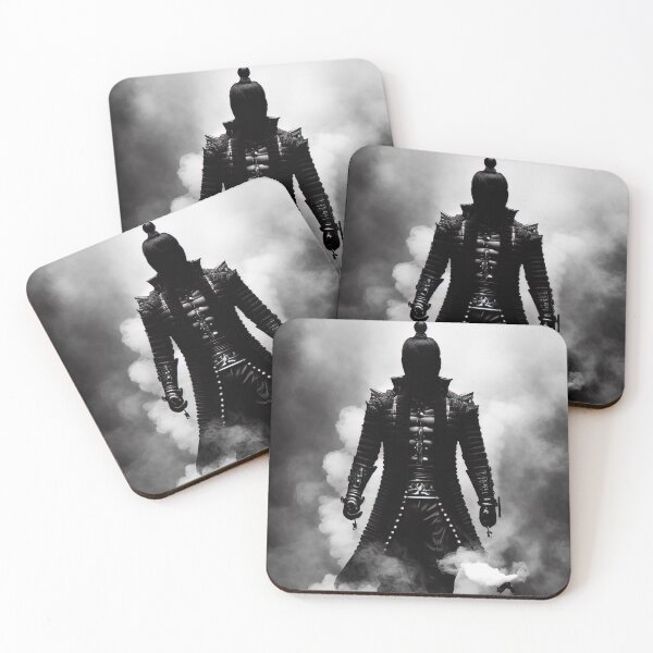 Item preview, Black and white hidden anime yakuza boss designed and sold by Karmanto.