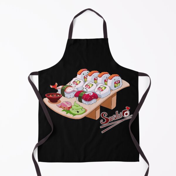 Item preview, Kawaii Sushi Bento Art - Traditional Japanese Food T-Shirt designed and sold by FotoLibreStudio.
