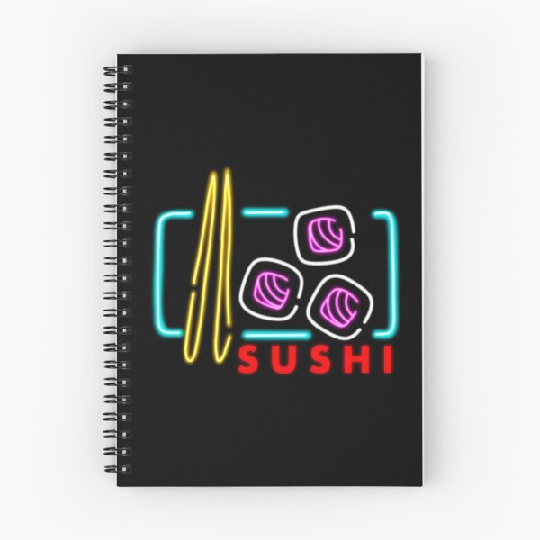 Item preview, Arte de letrero de sushi de neón designed and sold by luckymooninc.